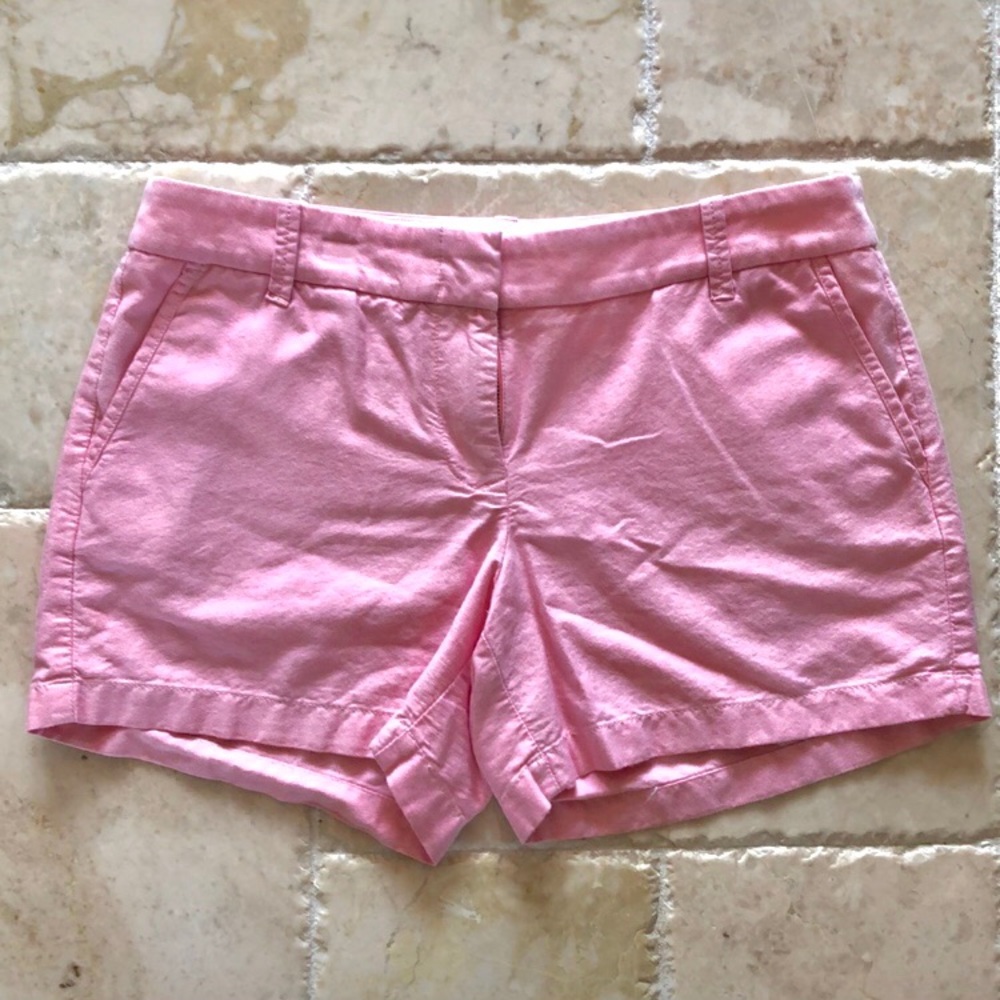 J. Crew pink shorts